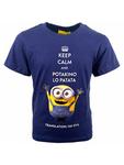 Футболка Minions, темно-синий - фото