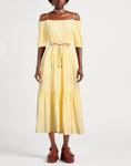 Макси платье Peserico, пастельно-желтый - фото 2