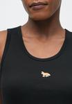 Топ Maison Kitsuné BABY FOX TANK , Black - фото 7