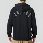 Толстовка Air Jordan Flight MVP Fleece Pullover Hoodie 'Black', черный - фото 2