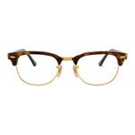 RayBan Очки в стиле бровей Clubmaster, Tortoiseshell - фото 3