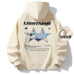 Толстовка унисекс Lightning X Storm, Серый - фото 15