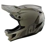 Шлем Troy Lee Designs D4 Polyacrylite MIPS downhill, зеленый - фото 3