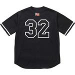 Supreme Бейсбольная майка, Black - фото 2