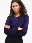 Блуза VILA VIElmina, темно-синий - фото 6