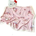 Sanrio Плед Hello Kitty My Melody розовый - фото