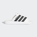 Шлепанцы Adidas GAZELLE BEACH SLIDES, цвет White/Black/White - фото