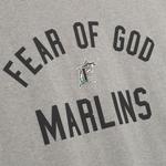 Футболка Fear of God Essentials Marlins 90s Tee, Concrete Heather - фото 3