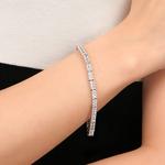 Apm Monaco Серебряный браслет 925 пробы для женщин Silver - фото 10