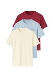 Футболка Ombre Basic T-shirt, Beige/Blue/Red/Beige - фото 6