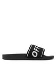 Мюли OMIC001S22MAT0031001 Off-White, черный - фото