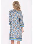 Платье до колена usha FESTIVAL, цвет blue multicolor - фото 4