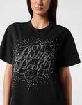 Футболка Man Fit Crystal Strass Philipp Plein, черный - фото 5
