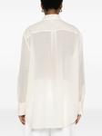 Рубашка на пуговицах TOTEME, белый - фото 4