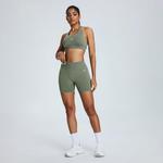 JOY STUDIO Женские шорты Sculpt Scrunch Low – серо-зеленые - фото 2