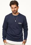 Толстовка Jack & Jones ETERNITY CREW NECK , Navy Blazer/Dark Blue - фото