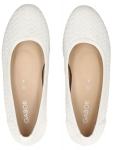GABOR Балетки в белом цвете - фото 5