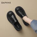 DAPHNE Женские лоферы черно-коричневые - фото 10