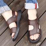 Пляжные шлепанцы мужские EGCHI, черный - фото 8