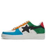 Кроссовки A BATHING APE Bape Sta Tokyo Low 'Multicolor White' - фото