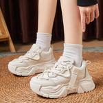 Кроссовки La Chapelle Chunky Sneakers Women's Low-top, коричневый - фото 27