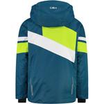 Детская куртка с капюшоном на кнопках Cmp, цвет deep lake - фото 2