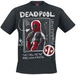 Футболка Deadpool Wolverine Sketches, черный - фото 2