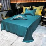 Generic Комплект постельного белья 1000TC с вышивкой - фото 5