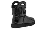Сапоги UGG x Telfar Logo Mini Crinkle, черный - фото 4