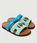 Тапочки EAGLE Kurt Geiger, бирюзовый - фото 3