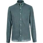 Burberry Зеленая мужская рубашка - фото