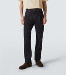 Прямые джинсы со средней посадкой Tod's, Blu Denim - фото 3