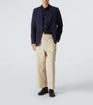 Рубашка из хлопка Оксфорд Thom Browne, темно-синий - фото 2