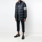 Жилет с четырьмя планками THOM BROWNE, синий - фото 4