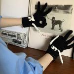 J W Джерси перчатки унисекс, Black - фото 8