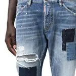 DSQUARED 2 Джинсы мужские синие - фото 7