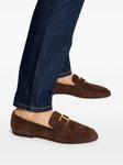 Tod's кожаные лоферы, коричневый - фото 6
