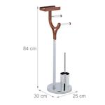 Туалетный набор Relaxdays, серебряный - фото 3