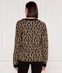 Свитер Liu Jo Loose fit, бежевый - фото 3