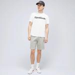 Шорты Reebok с логотипом, серый - фото