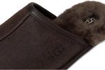 Тапочки UGG Scuff Leather Distressed, цвет Dusted Cocoa - фото 6