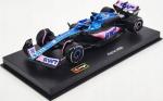 F1 BWT Alpine A523 #31 E.Ocon ШЛЕМ BBurago 1:43 - фото 8
