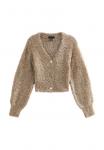 Кардиган New Look Cardigan, Gold/Gold-Coloured - фото 4
