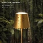 Nuindie Светодиодный торшер на аккумуляторе, напольный торшер IP54, высота 120 см, золотой SIGOR - фото 7