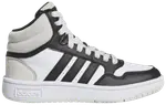 Кроссовки adidas Hoops Mid K 'Orbit Grey Black White', белый - фото