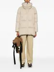 Пуховик А-силуэта Herno, нейтральный - фото 2