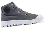 Pampa Canvas Shoes Unisex High-top Grey Palladium - фото 2