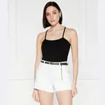 Облегающий топ Patrizia Pepe, черный - фото 2