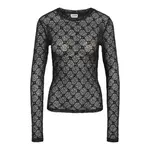 Лонгслив Noisy May Judith Lace, черный - фото 3