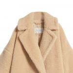 MaxMara Двубортное пальто Max Mara Teddy Icon, Light Camel - фото 7
